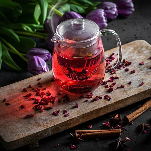 DZBANEK SZKLANY DO HERBATY 600ml ZAPARZACZ ZIÓŁ WKŁAD Z ZAPARZACZEM na Arena.pl