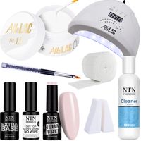 Zestaw Babyboomer Nails Pro 9w1 Lampa Żel Lakier top baza akcesoria Nr301