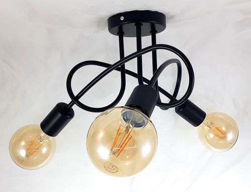 LAMPA SUFITOWA WISZĄCA DO SUFITU POKOJU PLAFON LOFT MODERN EDISON na Arena.pl