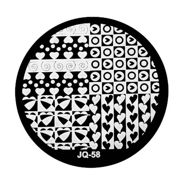 Blaszka do stempelków JQ 58 zdjęcie 1