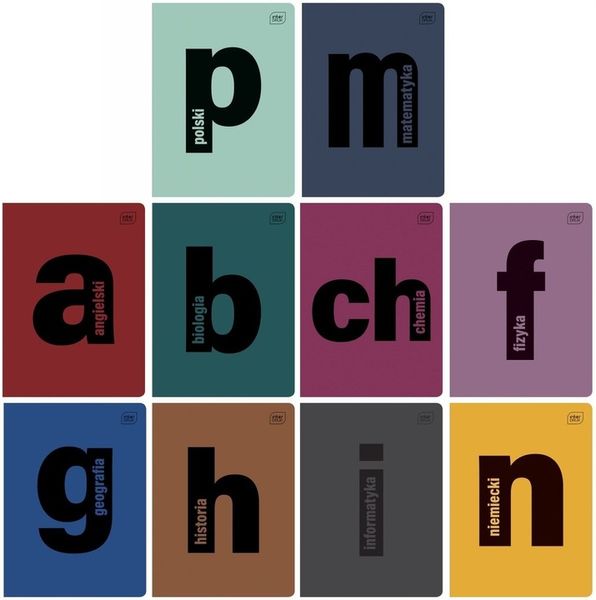 ZESTAW 10 x ZESZYTY PRZEDMIOTOWE ZE ŚCIĄGĄ A5/60k WZMOCNIONA OKŁADKA PP zdjęcie 1