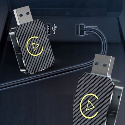 BEZPRZEWODOWY ADAPTER ANDROID AUTO CARPLAY 2 W 1 PLUG AND PLAY MINI CAR AI na Arena.pl