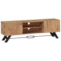Szafka pod TV, 140x30x45 cm, lite drewno akacjowe