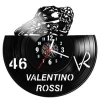 Zegar ścienny z płyty winylowej Valentino Rossi 1523.14