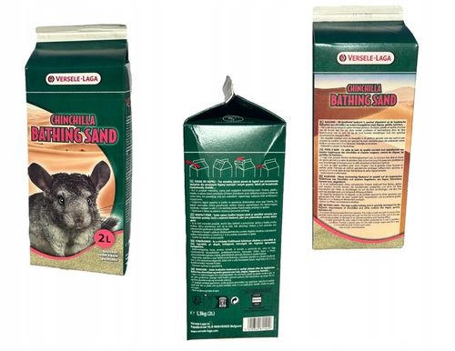 Versele Laga Chinchilla Bathing Sand piasek 1,3kg 2 litry na Arena.pl