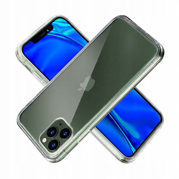 Silikonowe etui na Apple iPhone 11 Pro - 3mk Clear Case zdjęcie 7