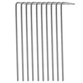 Śledzie do namiotu 10 szt. stalowe szpilki namiotowe