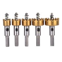 Otwornice widiowe do metalu drewna stali 5 elementów KD10870