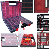 Organizer narzędziowy, warsztatowy NORD16DUO Walizka na śrubki do garażu