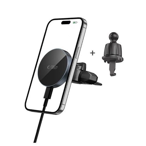 tech-protect mm15w-v5 magnetic magsafe cd & vent car mount wireless na Arena.pl