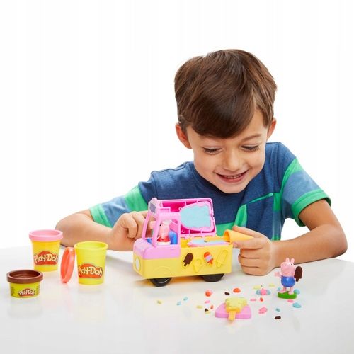 Play-Doh Świnka Peppa Samochód z lodami Hasbro F3597 na Arena.pl