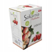 SOK JABŁKOWY 5l 100% Tłoczony Bez Dodatków Idealny Orzeźwiający Smak Jabłek