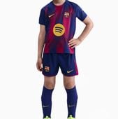 Komplet FC Barcelona 25-26 dla dzieci 6-7 lat 128-136cm