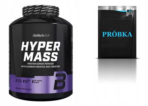 BIOTECH USA HYPER MASS 4000g + GRATIS SMAK: TRUSKAWKOWY na Arena.pl