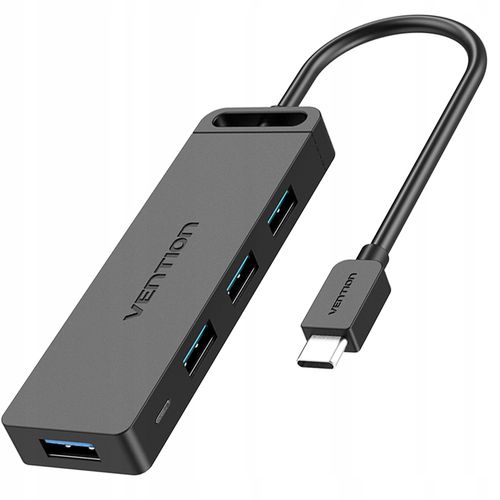 VENTION Type-C HUB 4xUSB3.0 + MicroUSB Power 0,5m na Arena.pl