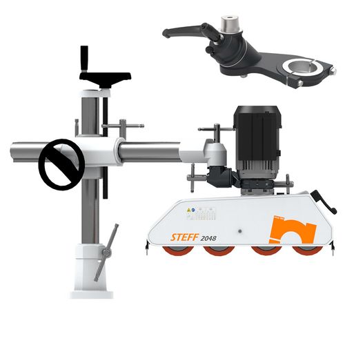 Posuw czołg mechaniczny 4 rolkowy statyw przegub 360 stopni uchwyt statywem na Arena.pl