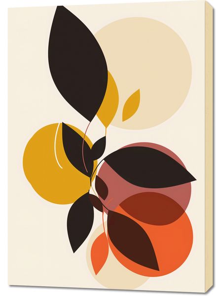 Obraz 70x100cm Brzask Złota zdjęcie 1