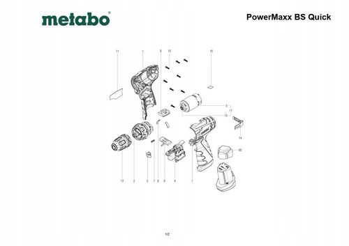 Silnik Metabo 317004310 PowerMaxx BS , BASIC 10,8V na Arena.pl