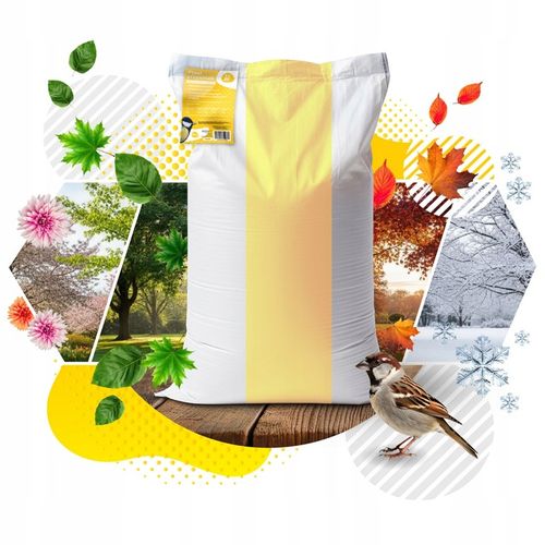 KARMA DLA PTAKÓW 20kg ZE SŁONECZNIK DROBNE ZIARNO DO KARMNIK + PLAKAT na Arena.pl