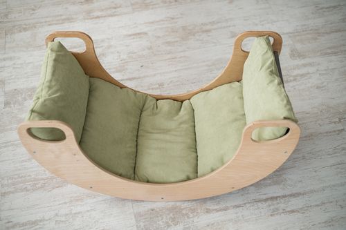 kocyk na bujak drewniany Moon zielony na Arena.pl