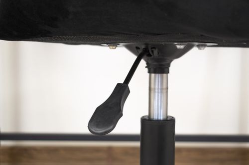 Krzesło obrotowe NOTO aksamit - czarne na Arena.pl