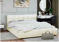 Pikowane ekskluzywne łóżko tapicerowane Magma 160x200