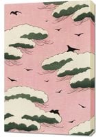 Obraz 60x90cm Pink Sky, Bijutsukai Japoński Vintage do Salonu