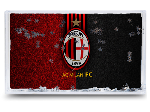 Akwarium - Ramka wodna 3D - AC Milan na Arena.pl