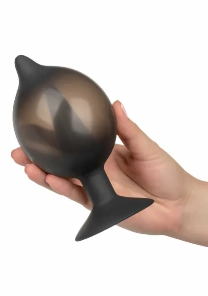 calexotics medium inflatable plug silikonowy, średni, z pompką i zdjęcie 6