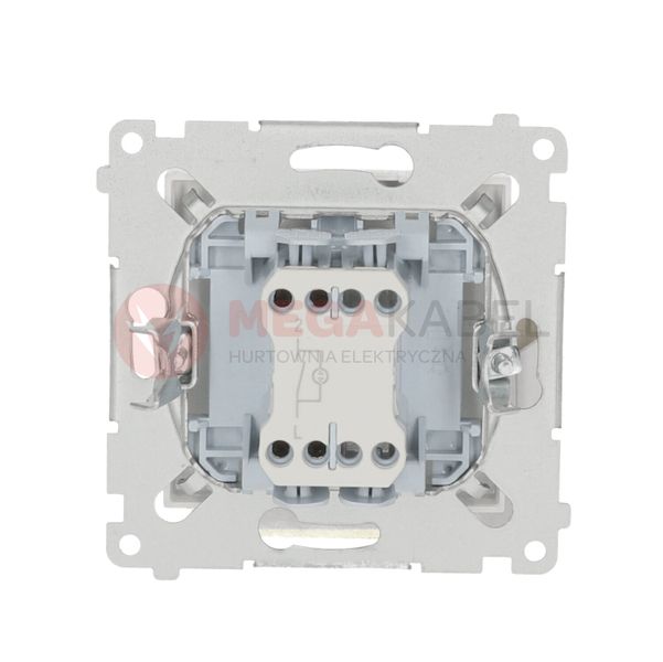 Simon54 Łącznik jednobiebunowy podświetlany DW1L.01/11 biały zdjęcie 2