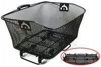 KOSZYK ROWEROWY NA BAGAŻNIK KANDS WPINANY czarny