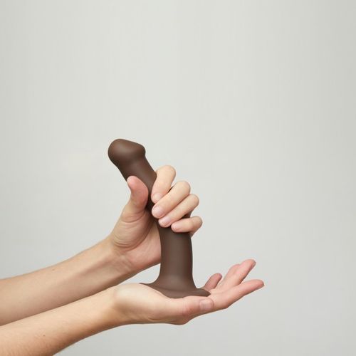 silicone bendable dildo double density chocolate m na Arena.pl