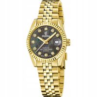Zegarek Damski Festina F20089-3 CYRKONIE złoty