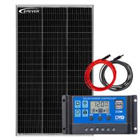 ZESTAW FOTOWOLTAICZNY 150W SOLARNY DO KAMPERA ŁODZI JACHTU