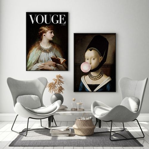 Zestaw dwóch plakatów guma do żucia 30x40 cm na Arena.pl