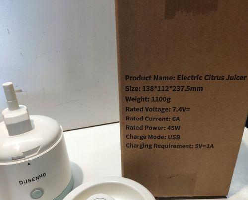 Elektryczna Wyciskarka do Cytrusów Przenośna Sokowirówka USB Dusenho na Arena.pl