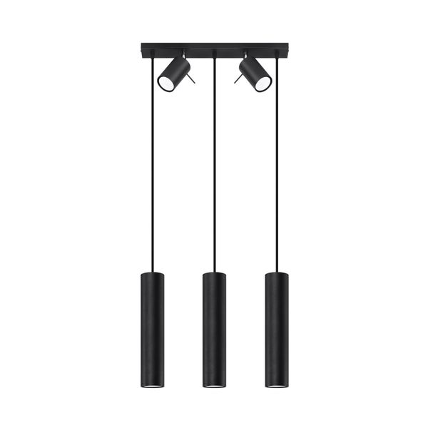 Lampa wisząca RING 3 czarny zdjęcie 1