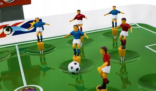 GRA PIŁKARZYKI SPRĘŻYNOWE XXL STOŁOWE PIŁKA NOŻNA +22 ZAWODNIKÓW DLA DZIECI na Arena.pl