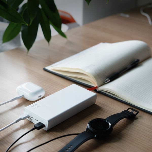 Green Cell Powerbank 20000mAh 22.5W Biały PowerPlay20s 3x USB-C PD QC 3.0 zdjęcie 8