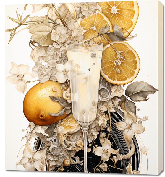 Obraz 90x100cm Esencja Cytrusów zdjęcie 1