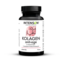 Intenson Anti-Age Kolagen + Kwas Hialuronowy + Witamina C 90 tabletek