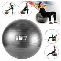 PIŁKA GIMNASTYCZNA DO ĆWICZEŃ REHABILITACYJNA TRENING FITNESS DUŻA 65