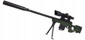 Karabin Pistolet Snajperski Snajperka Kulki Żelowe