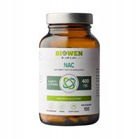 BIOWEN NAC N-acetylo-L-cysteina 400 mg 100 kapsułek
