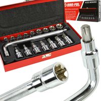 KLUCZE NASADOWE TORX BITY T30-T70 E-TORX E10- E24