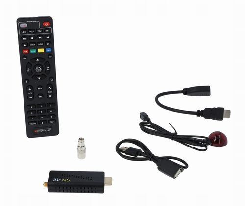 Dekoder Tuner DVB-T2 H.265 HEVC Opticum Air NS USB Czarny na Arena.pl