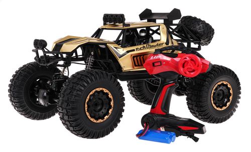 Metalowy Mega Crawler 1:8 Złoty na Arena.pl