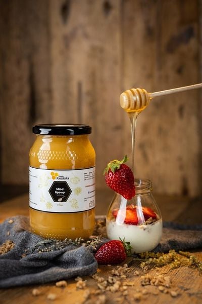 MIÓD LIPOWY - 1,2KG - PASIEKA KASZUBSKA zdjęcie 7