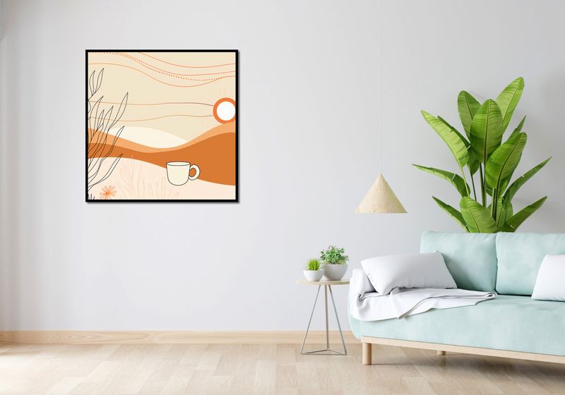 Plakat 90x90cm Ranna Pora zdjęcie 4