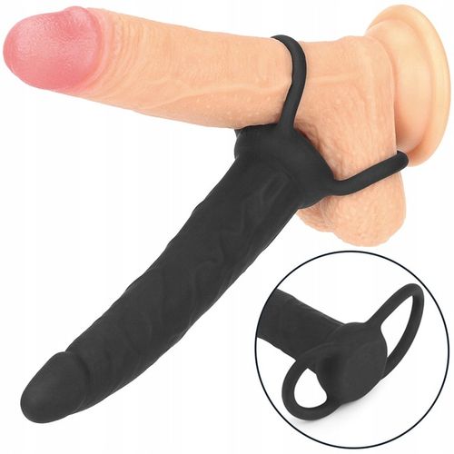 PROTEZA penisa STRAP-ON ANALNY podwójna penetracja na Arena.pl